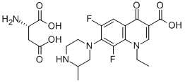 LOMEFLOXACIN, ASPARTATE CAS#: 211690-33-4