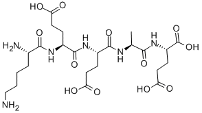 LYS-GLU-GLU-ALA-GLU CAS#: 100929-96-2