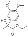Lactic acid, 2-(3,4-dimethoxyphenyl)-, ethyl ester CAS#: 19261-07-5