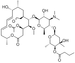 Leukomycin A4 CAS#: 18361-46-1