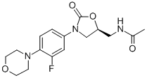 Linezolid CAS#: 165800-03-3