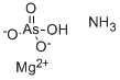 MAGNESIUM AMMONIUM ARSENATE CAS#: 14644-70-3