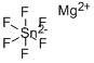 MAGNESIUM HEXAFLUOROSTANNATE CAS#: 21732-22-9
