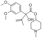 MANDELIC ACID, 3,4-DIMETHOXY-alpha-ISOPROPENYL-, 1-METHYL-4-PIPERIDYL ESTER CAS#: 101710-94-5