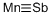 MANGANESE ANTIMONIDE CAS#: 12032-82-5