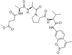 MEOSUC-ALA-ALA-PRO-VAL-AMC CAS#: 72252-90-5