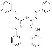 MERCURY(II) DITHIZONATE CAS#: 14783-59-6