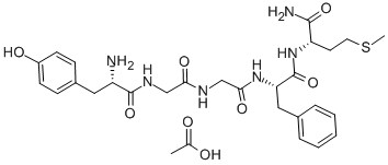 METHIONINE ENKEPHALINAMIDE ACETATE SALT CAS#: 100929-67-7