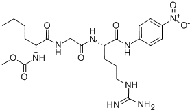 METHOXYCARBONYL-D-NLE-GLY-ARG-PNA CAS#: 104186-68-7