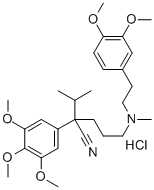 METHOXYVERAPAMIL HYDROCHLORIDE CAS#: 16662-46-7