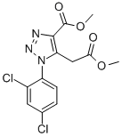 METHYL 1-(2,4-DICHLOROPHENYL)-5-(2-METHOXY-2-OXOETHYL)-1H-1,2,3-TRIAZOLE-4-CARBOXYLATE CAS#: 114462-80-5