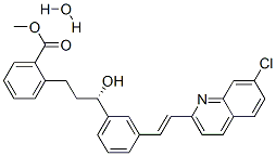 METHYL 2-((3S)-3-{3-[(E)-2-(7-CHLOROQUINOLIN-2-YL)VINYL]PHENYL}-3-HYDROXYPROPYL)BENZOATE HYDRATE CAS#: 287930-78-3