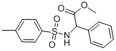 METHYL 2-([(4-METHYLPHENYL)SULFONYL]AMINO)-2-PHENYLACETATE CAS#: 1233-56-3