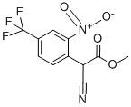 METHYL 2-CYANO-2-[2-NITRO-4-(TRIFLUOROMETHYL)PHENYL]ACETATE CAS#: 13544-05-3