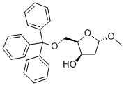 METHYL-2-DEOXY-5-O-TRIPHENYLMETHYL-ALPHA-D-THREO-PENTOFURANOSIDE CAS#: 113666-58-3