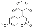 METHYL 2-METHOXYCARBONYL-3-(4-METHOXYPHENYL)-4-NITROBUTANOATE CAS#: 100719-44-6