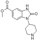 METHYL 2-OXO-1-PIPERIDIN-4-YL-2,3-DIHYDRO-1H-BENZOIMIDAZOLE-5-CARBOXYLATE CAS#: 219325-18-5