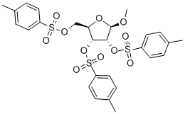METHYL-2,3,5-TRI-O-(4-TOLYLSULPHONYL)-BETA-D-RIBOFURANOSIDE CAS#: 20701-25-1