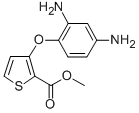 METHYL 3-(2,4-DIAMINOPHENOXY)-2-THIOPHENECARBOXYLATE CAS#: 104636-77-3