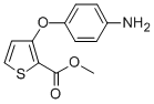 METHYL 3-(4-AMINOPHENOXY)-2-THIOPHENECARBOXYLATE CAS#: 103790-38-1