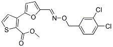 METHYL 3-[5-(([(3,4-DICHLOROBENZYL)OXY]IMINO)METHYL)-2-FURYL]-2-THIOPHENECARBOXYLATE CAS#: 241488-18-6