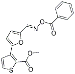 METHYL 3-(5-([(BENZOYLOXY)IMINO]METHYL)-2-FURYL)-2-THIOPHENECARBOXYLATE CAS#: 241488-28-8