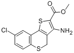 METHYL 3-AMINO-8-CHLORO-4H-BENZO[B]THIENO[2,3-D]THIINE-2-CARBOXYLATE CAS#: 254982-11-1