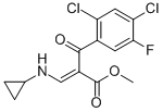 METHYL 3-(CYCLOPROPYLAMINO)-2-(2,4-DICHLORO-5-FLUOROBENZOYL)ACRYLATE CAS#: 105392-26-5