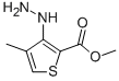 METHYL 3-HYDRAZINO-4-METHYLTHIOPHENE-2-CARBOXYLATE CAS#: 104680-36-6