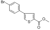 METHYL 4-(4-BROMOPHENYL)THIOPHENE-2-CARBOXYLATE CAS#: 26137-07-5
