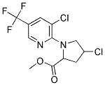 METHYL 4-CHLORO-1-[3-CHLORO-5-(TRIFLUOROMETHYL)-2-PYRIDINYL]-2-PYRROLIDINECARBOXYLATE CAS#: 251310-42-6