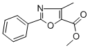 METHYL 4-METHYL-2-PHENYL-1,3-OXAZOLE-5-CARBOXYLATE CAS#: 22260-83-9
