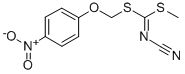 METHYL [(4-NITROPHENOXY)METHYL]CYANOCARBONIMIDODITHIOATE CAS#: 109349-04-4