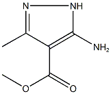 METHYL 5-AMINO-3-METHYL-1H-PYRAZOLE-4-CARBOXYLATE CAS#: 109012-96-6