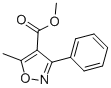 METHYL 5-METHYL-3-PHENYL-4-ISOXAZOLECARBOXYLATE CAS#: 2065-28-3