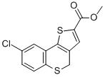 METHYL 8-CHLORO-4H-BENZO[B]THIENO[2,3-D]THIINE-2-CARBOXYLATE CAS#: 255378-11-1