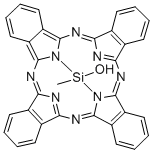 METHYLSILICON(IV) PHTHALOCYANINE HYDROXIDE CAS#: 12119-00-5