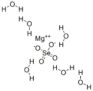 Magnesium selenate hexahydrate. CAS#: 13446-28-1