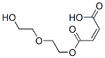 Maleic acid hydrogen 1-[2-(2-hydroxyethoxy)ethyl] ester CAS#: 10099-72-6