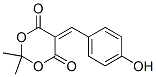 Malonic acid, (p-hydroxybenzylidene)-, cyclic isopropylidene ester CAS#: 17474-27-0