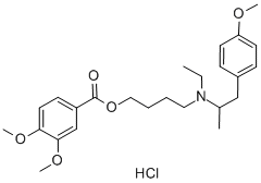 Mebeverine hydrochloride CAS#: 2753-45-9