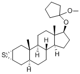 Mepitiostane CAS#: 21362-69-6
