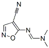 Methanimidamide, N-(4-cyano-5-isoxazolyl)-N,N-dimethyl- (9CI) CAS#: 109831-82-5