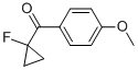 Methanone, (1-fluorocyclopropyl)(4-methoxyphenyl)- (9CI) CAS#: 103543-85-7