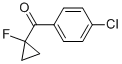 Methanone, (4-chlorophenyl)(1-fluorocyclopropyl)- (9CI) CAS#: 103543-60-8