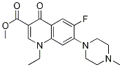 Methyl 1-ethyl-6-fluoro-7-(4-Methylpiperazin-1-yl)-4-oxo-1,4-dihydroquinoline-3-carboxylate CAS#: 108224-80-2