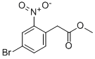 Methyl 2-(4-bromo-2-nitrophenyl)acetate CAS#: 100487-82-9