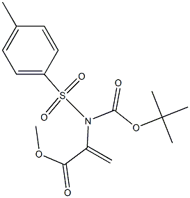 Methyl 2-(N-(tert-butoxycarbonyl)-4-MethylphenylsulfonaMido)acrylate CAS#: 219851-87-3