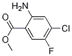 Methyl 2-aMino-4-chloro-5-fluorobenzoate CAS#: 104901-79-3