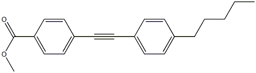 Methyl 4-((4-pentylphenyl)ethynyl)benzoate CAS#: 109083-04-7